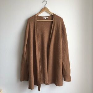 Madewell tan cardigan